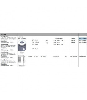 Поршень DEUTZ 513 128mm 3R