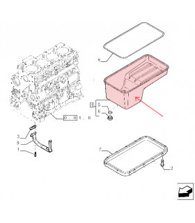 Масляный поддон FPT Iveco...
