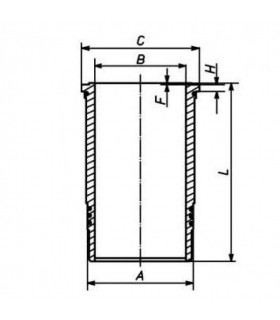 Гильза цилиндра LIEBHERR...