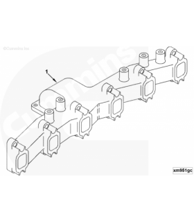 Коллектор выпускной CUMMINS...